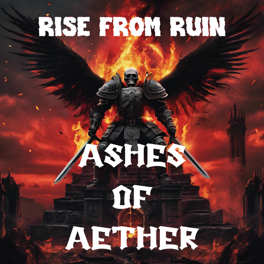 Ashes Of Aether - Rise From Ruin Album Cover Hooded Sweat
