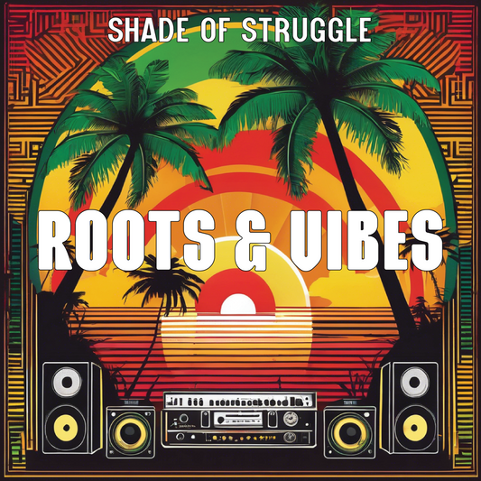 Roots & Vibes - Shade Of Struggle Album Cover Hooded Sweat
