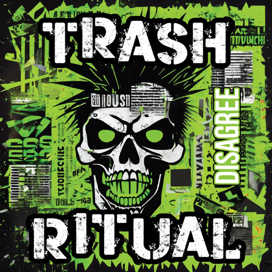Trash & Ritual - Disagree Album Cover T-Shirt