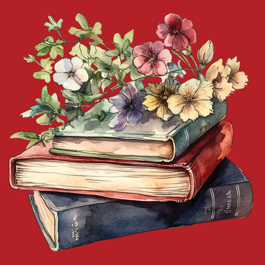 Flower Books T-Shirt