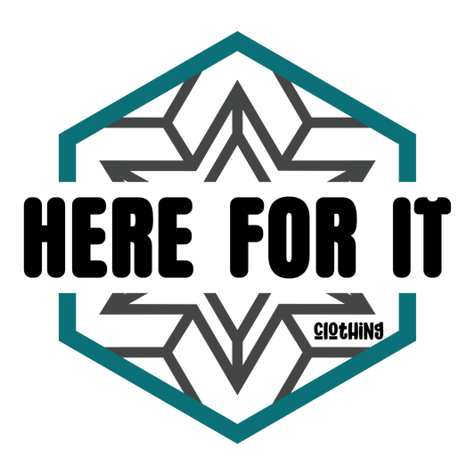 Here For It Logo Tote Bag