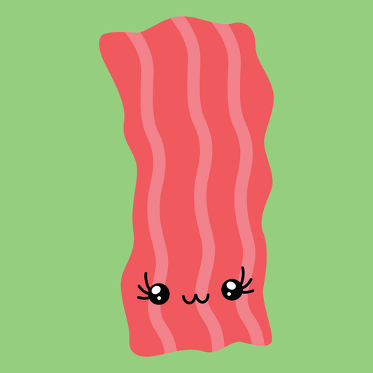 Streaky Bacon Hooded Sweat