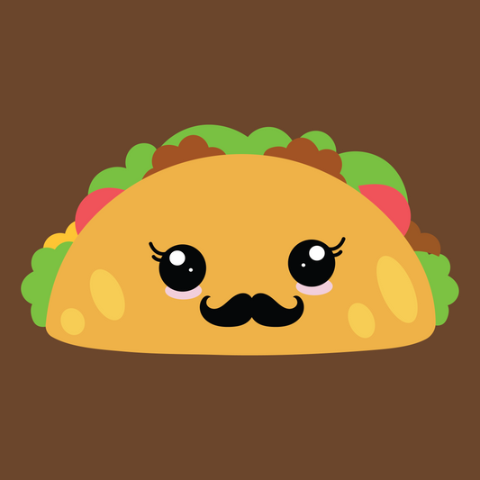 Moustache Taco Hooded Sweat