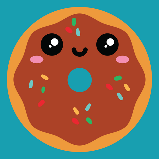 Multi Sprinkle Doughnut Hooded Sweat