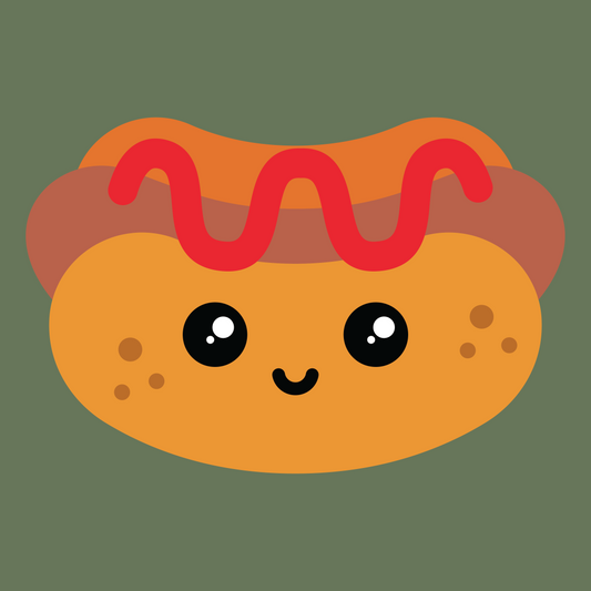 Hot Dog Hooded Sweat