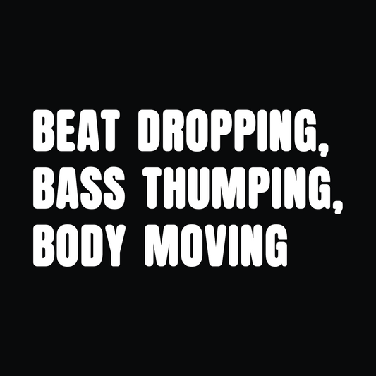 Beat, Base, Body Monochrome T-Shirt