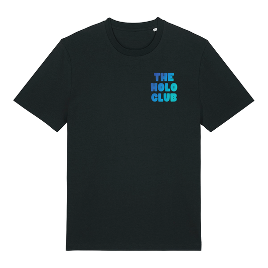 The Holo Club Logo Blue - Glow In the Dark T-Shirt