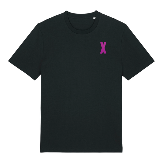 X Logo Magenta (Reflective) T-Shirt