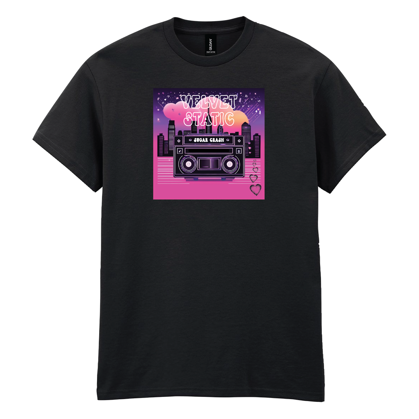 Velvet Skies - Sugar Crash Album Cover T-Shirt