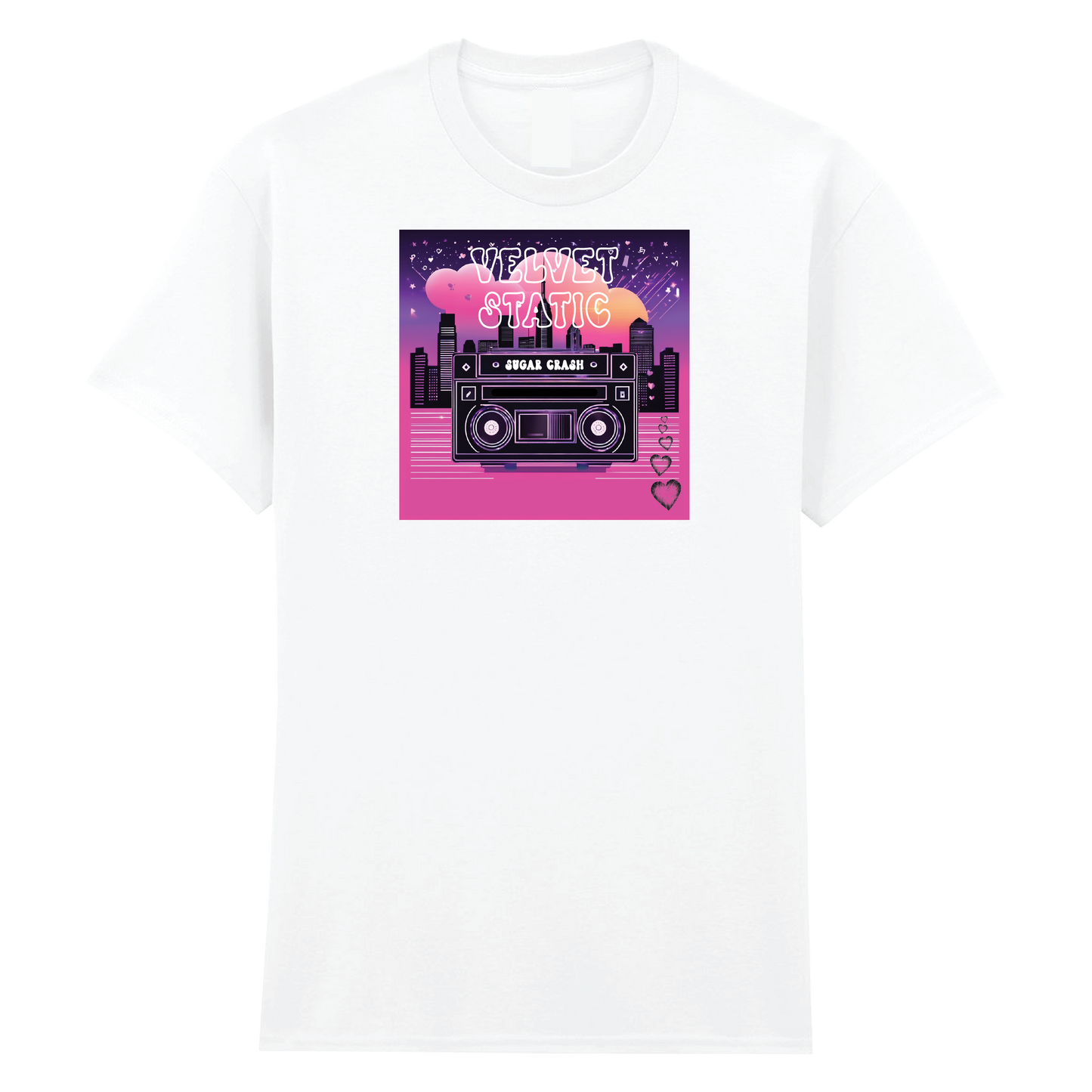 Velvet Skies - Sugar Crash Album Cover T-Shirt