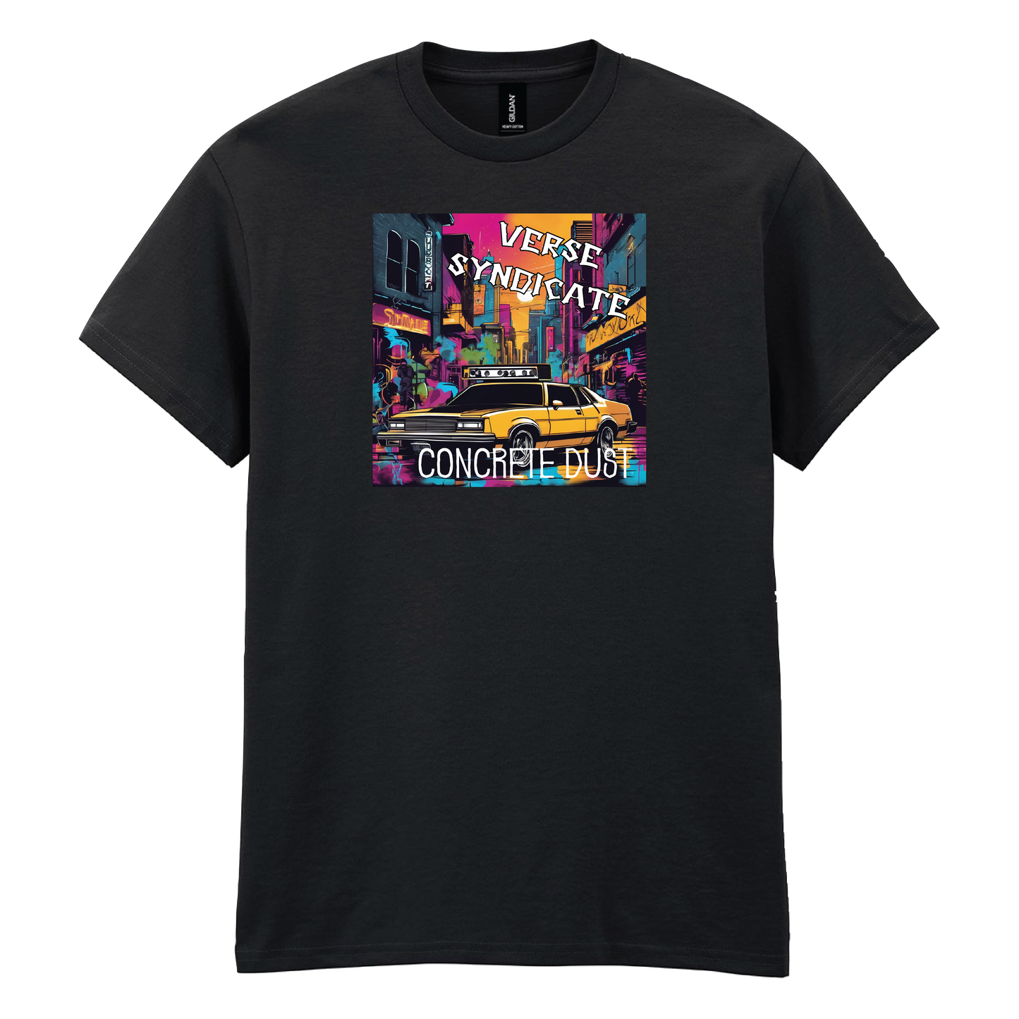 Verse Syndicate - Concrete Dust Album Cover T-Shirt