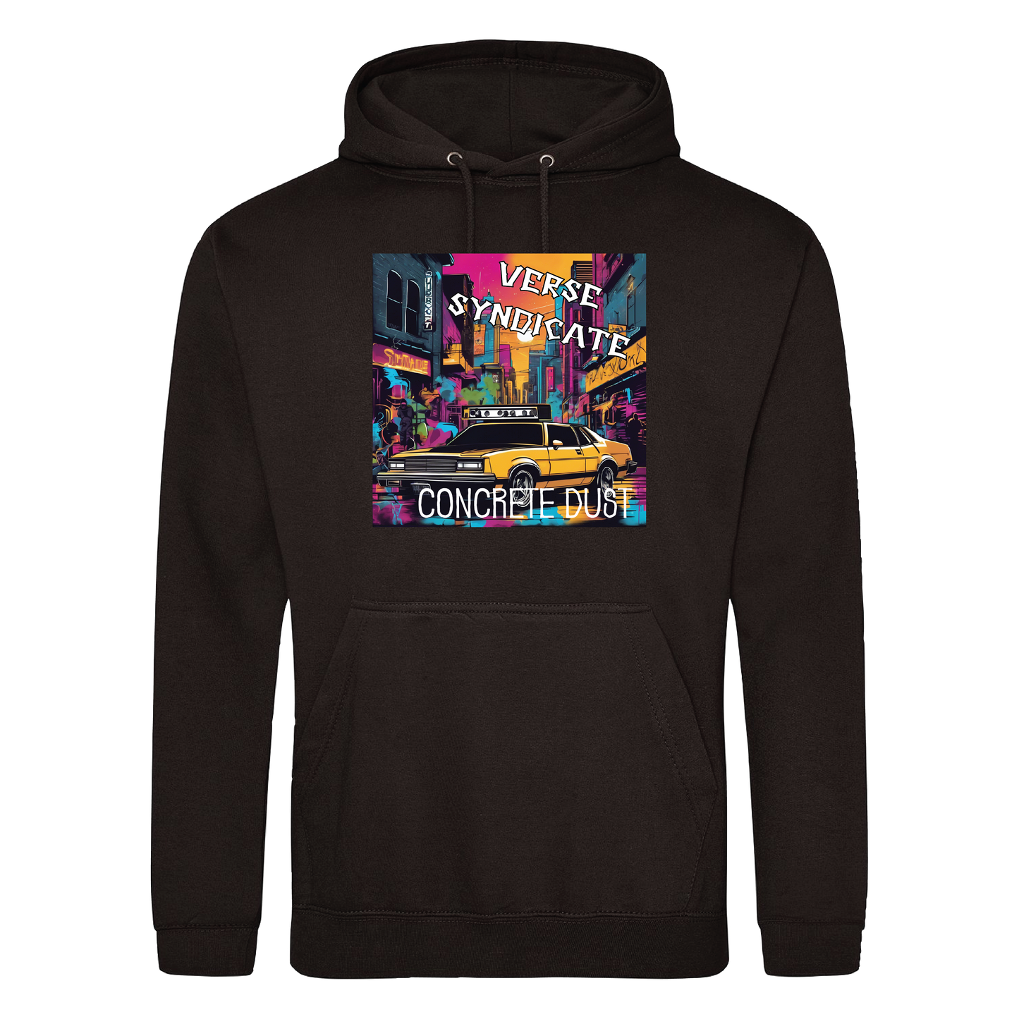Verse Syndicate - Concrete Dust Album Cover Hooded Sweat