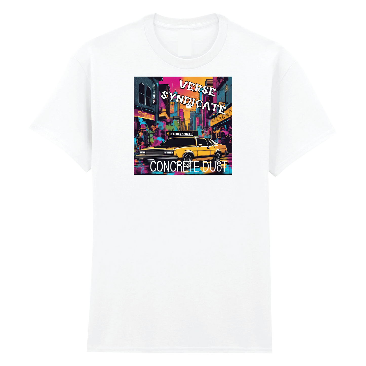 Verse Syndicate - Concrete Dust Album Cover T-Shirt