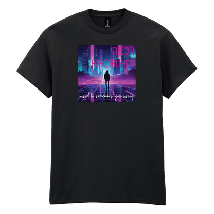 Neon Algorithm - Wired To Remember Her Wrong Album Cover T-Shirt