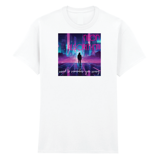 Neon Algorithm - Wired To Remember Her Wrong Album Cover T-Shirt