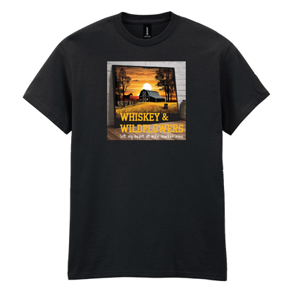 Whiskey & Wildflowers - Left My Heart... Album Cover T-Shirt