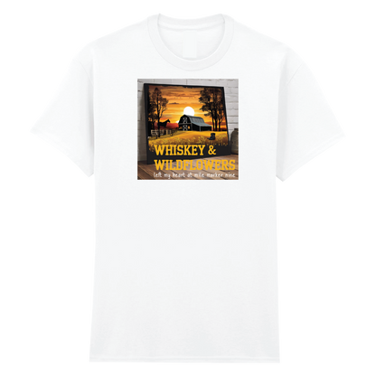 Whiskey & Wildflowers - Left My Heart... Album Cover T-Shirt