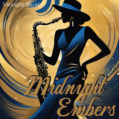 Midnight Embers - Midnight Sayin' Album Cover Hooded Sweat