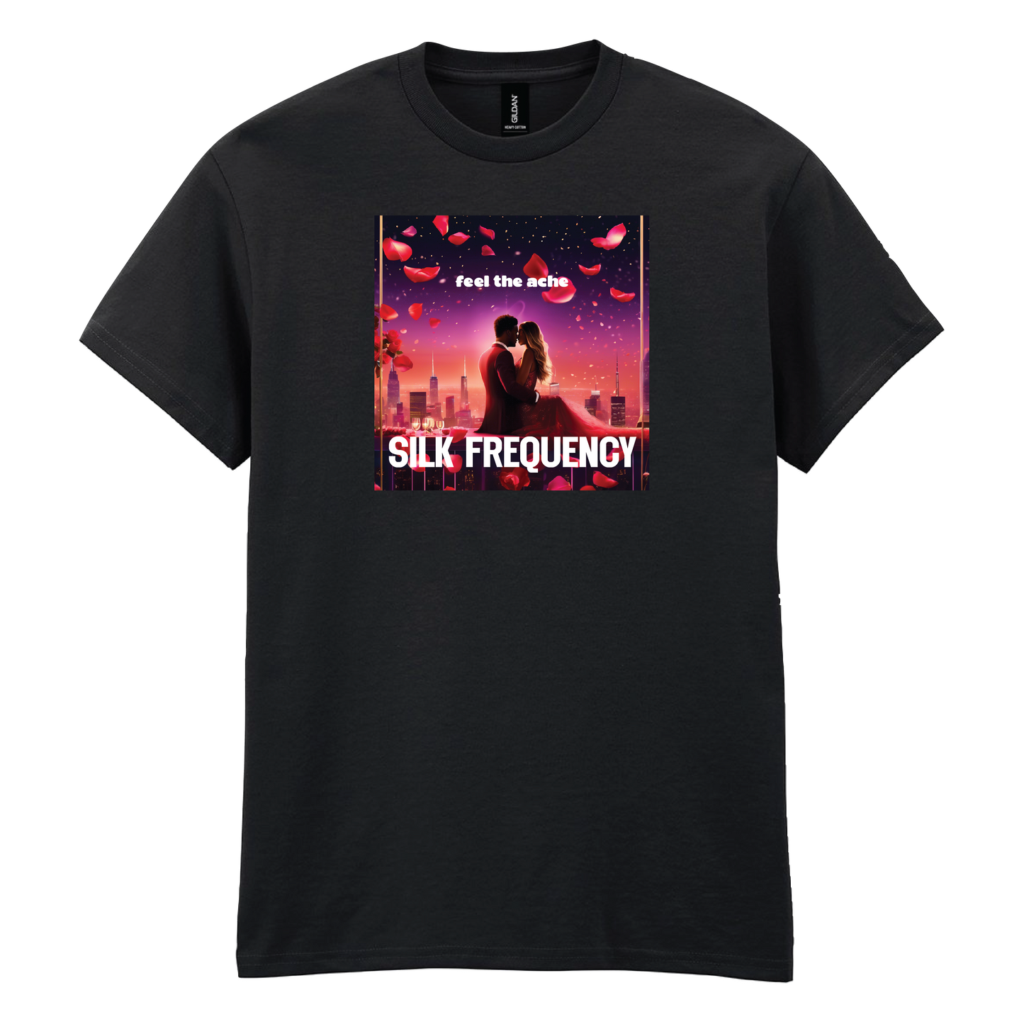 Silk Frequency - Feel The Ache Album Cover T-Shirt