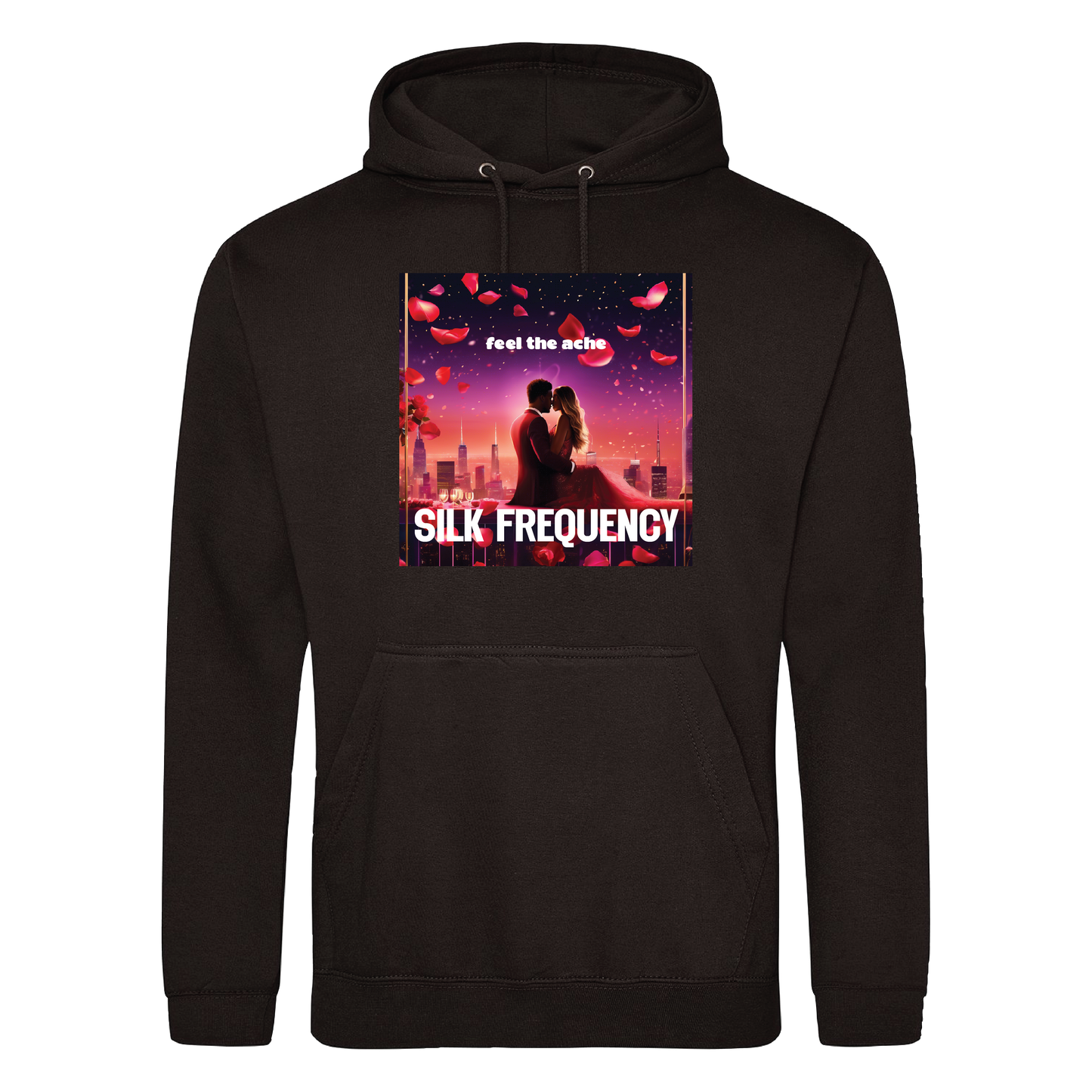 Silk Frequency - Feel The Ache Album Cover Hooded Sweat