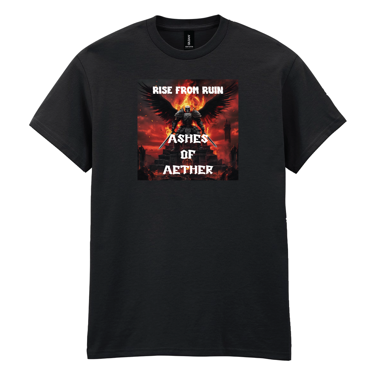 Ashes Of Aether - Rise From Ruin Album Cover T-Shirt