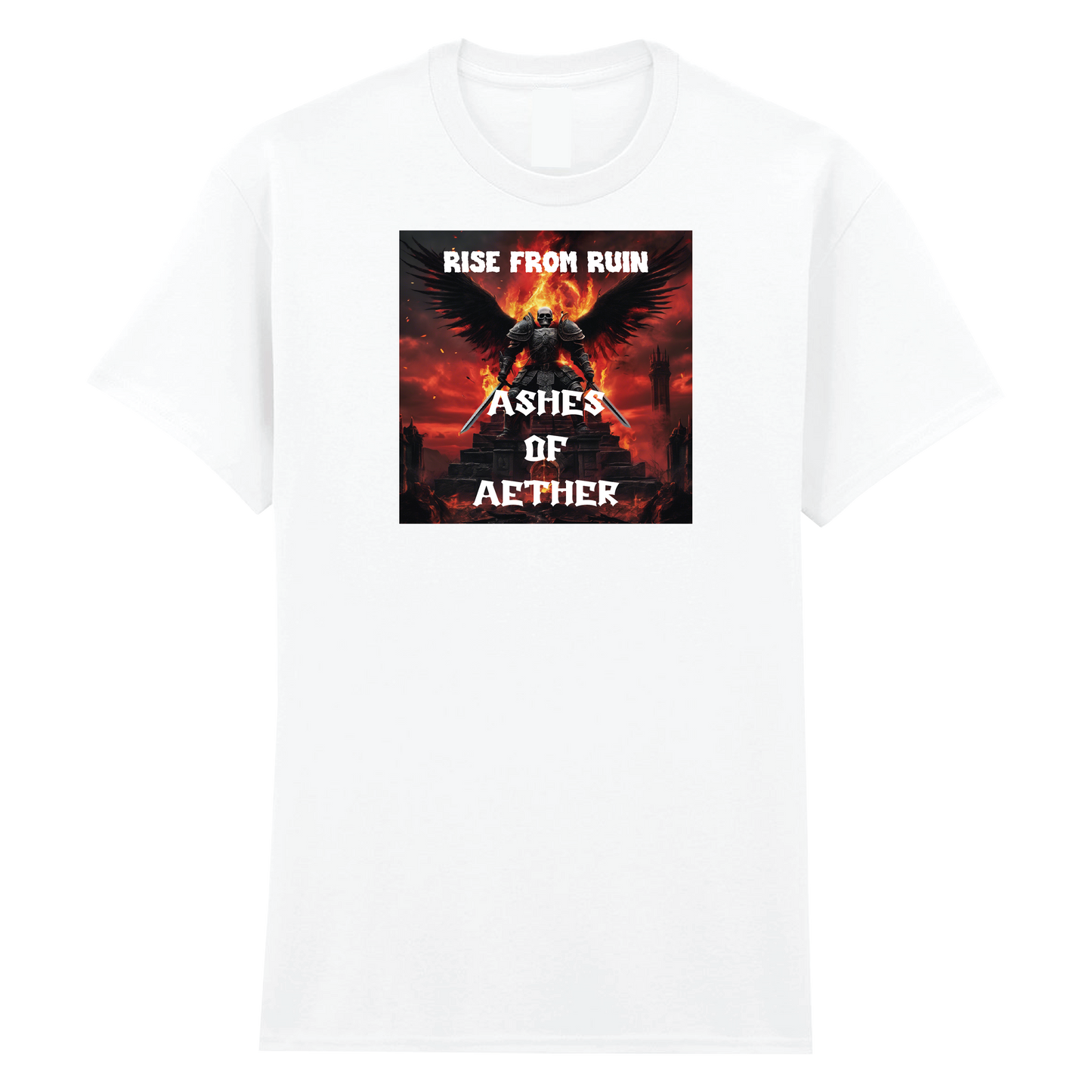 Ashes Of Aether - Rise From Ruin Album Cover T-Shirt