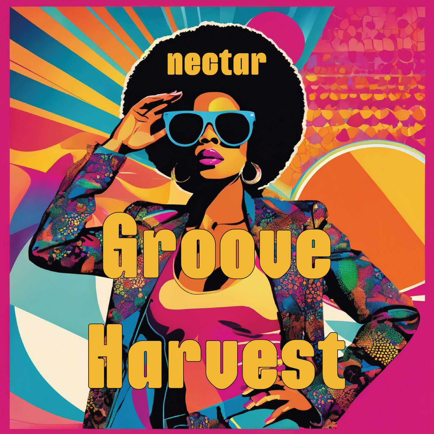 Groove Harvest - Nectar Album Cover T-Shirt