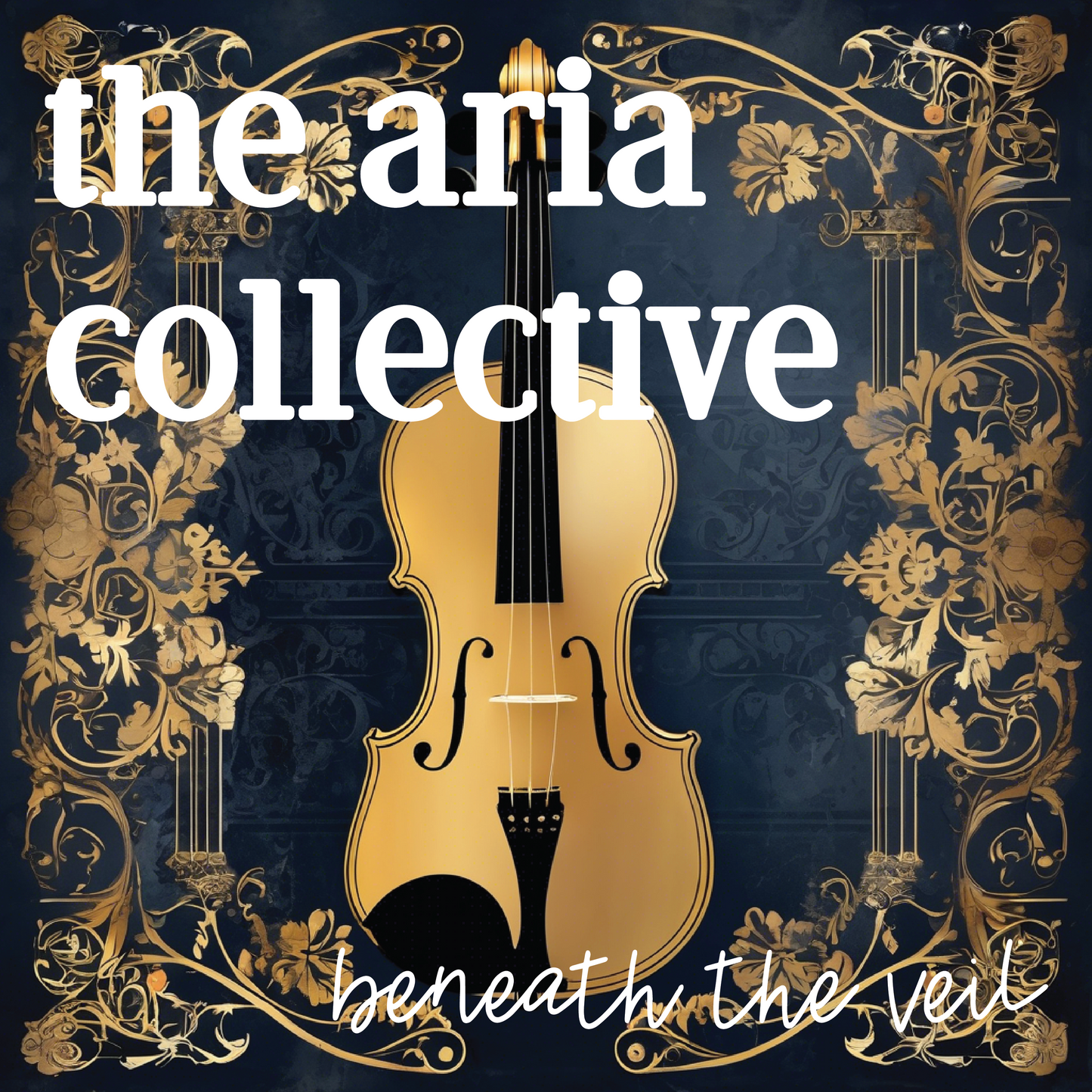 The Aria Collective - Beneath the Veil Album Cover Hooded Sweat