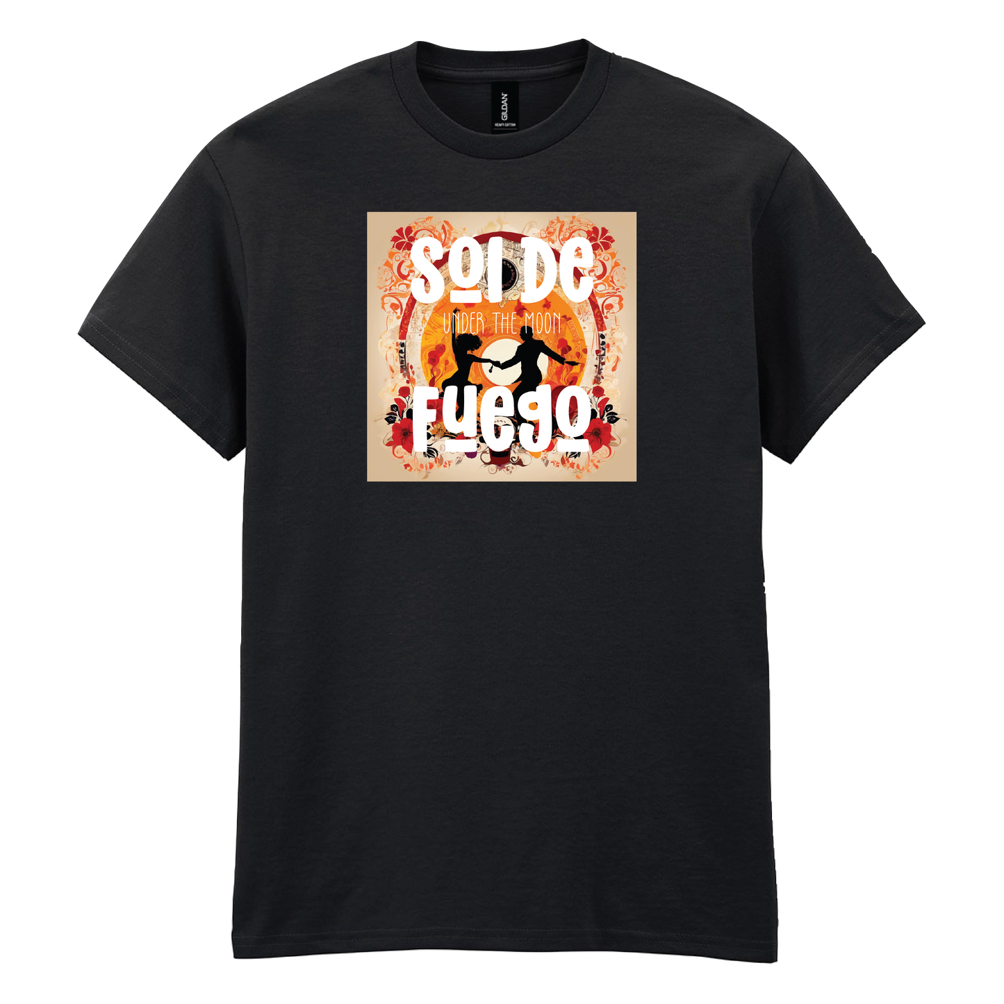 Sol De Fuego - Under The Moon Album Cover T-Shirt