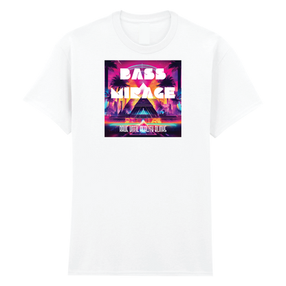 Bass Mirage - Rave Until Reality Blinks Album Cover T-Shirt