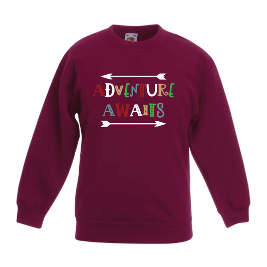 Adventure Awaits Kids Sweat