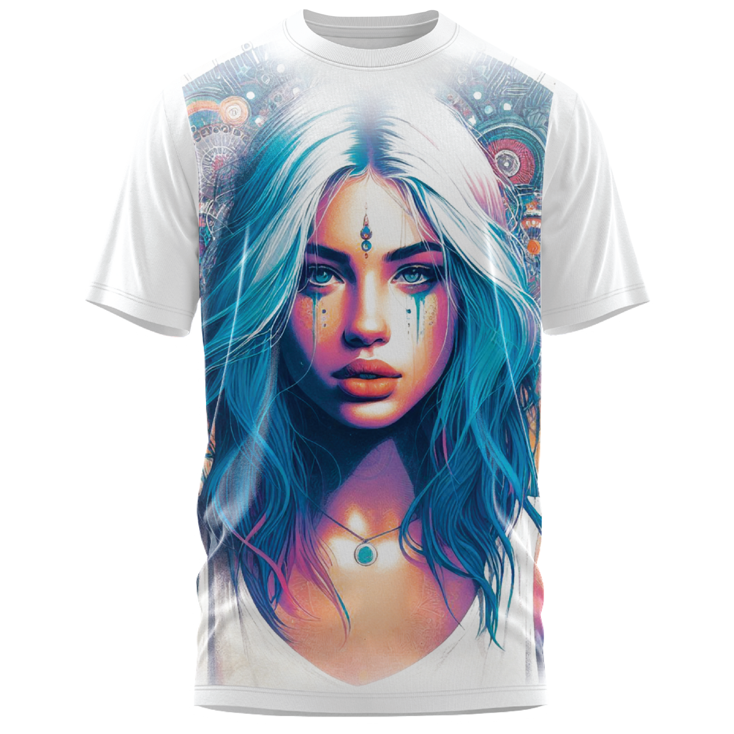 Hilo Festival Faces Stellar Bloom T-Shirt
