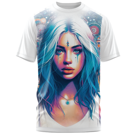 Hilo Festival Faces Stellar Bloom T-Shirt