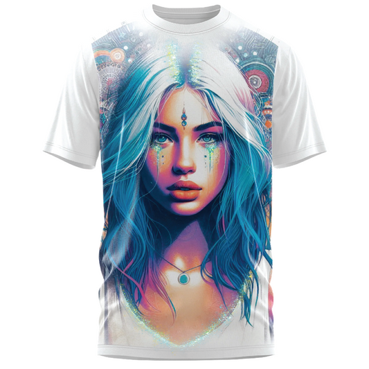 Hilo Festival Faces Stellar Bloom T-Shirt