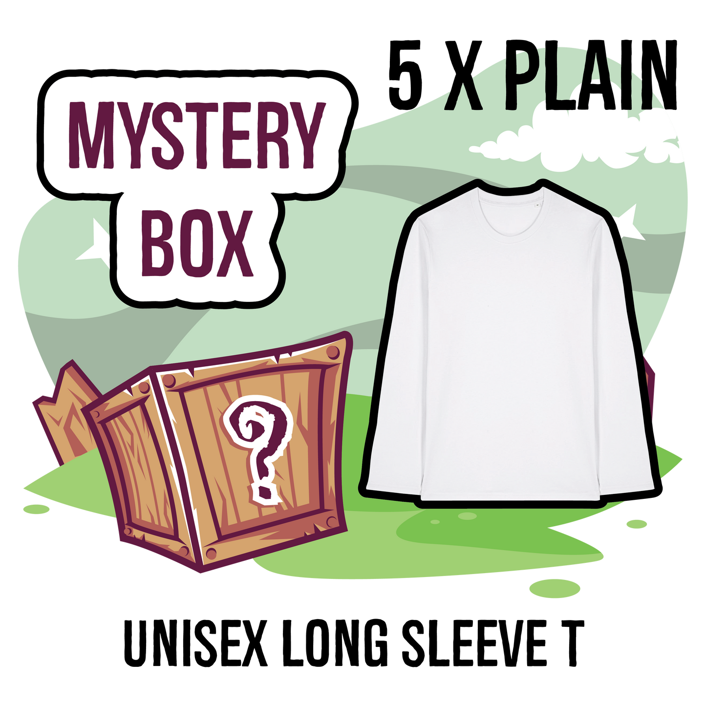 Mystery Box - Unisex Long Sleeve T