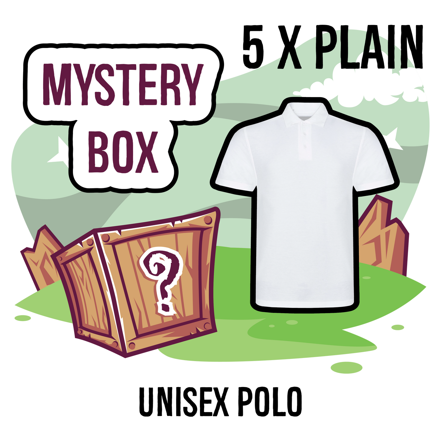Mystery Box - Unisex Polo