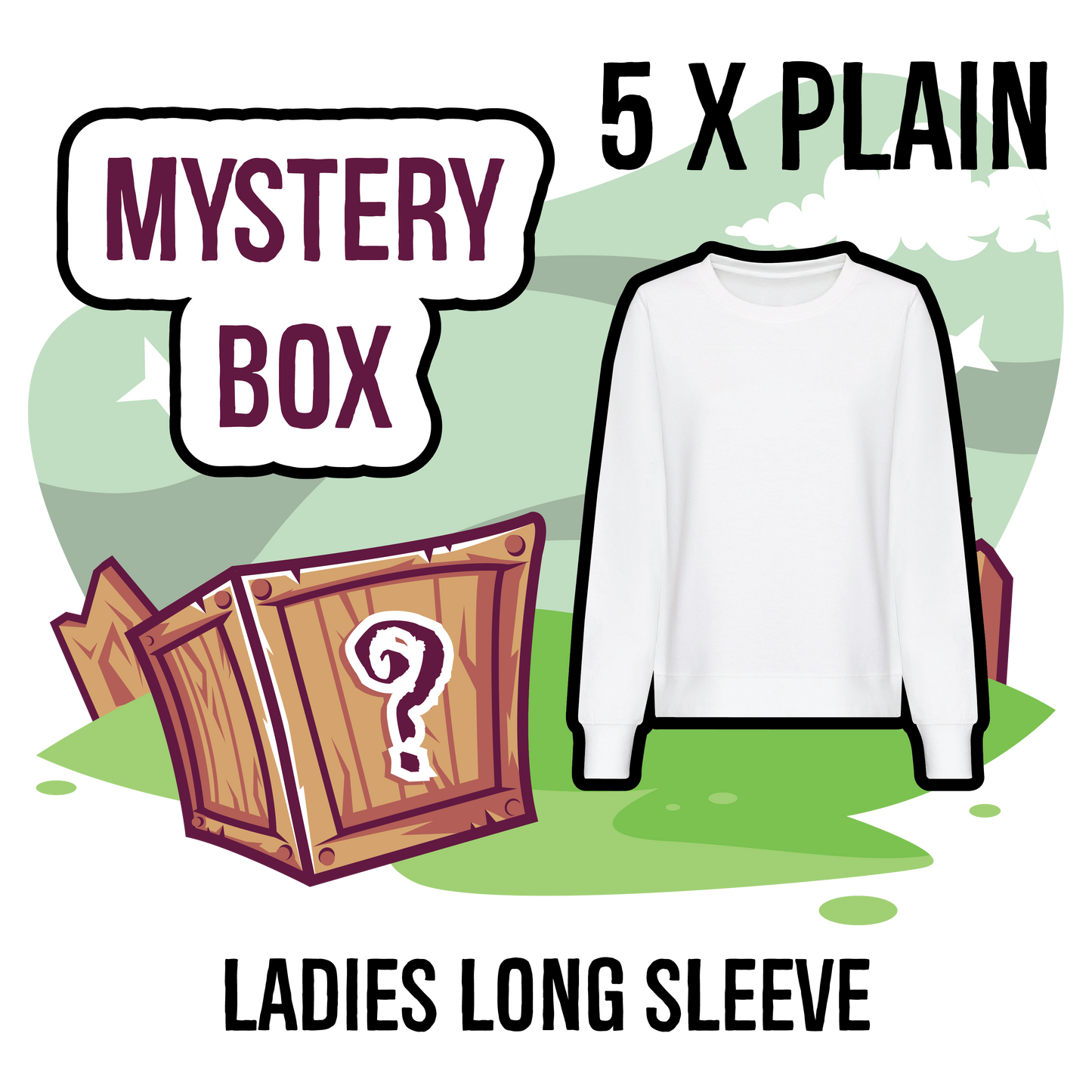 Mystery Box - Ladies Long Sleeve T