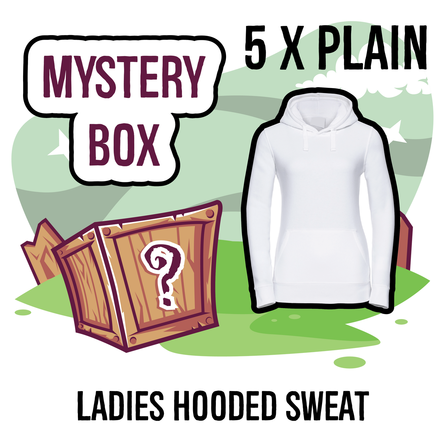 Mystery Box - Ladies Pullover Hood