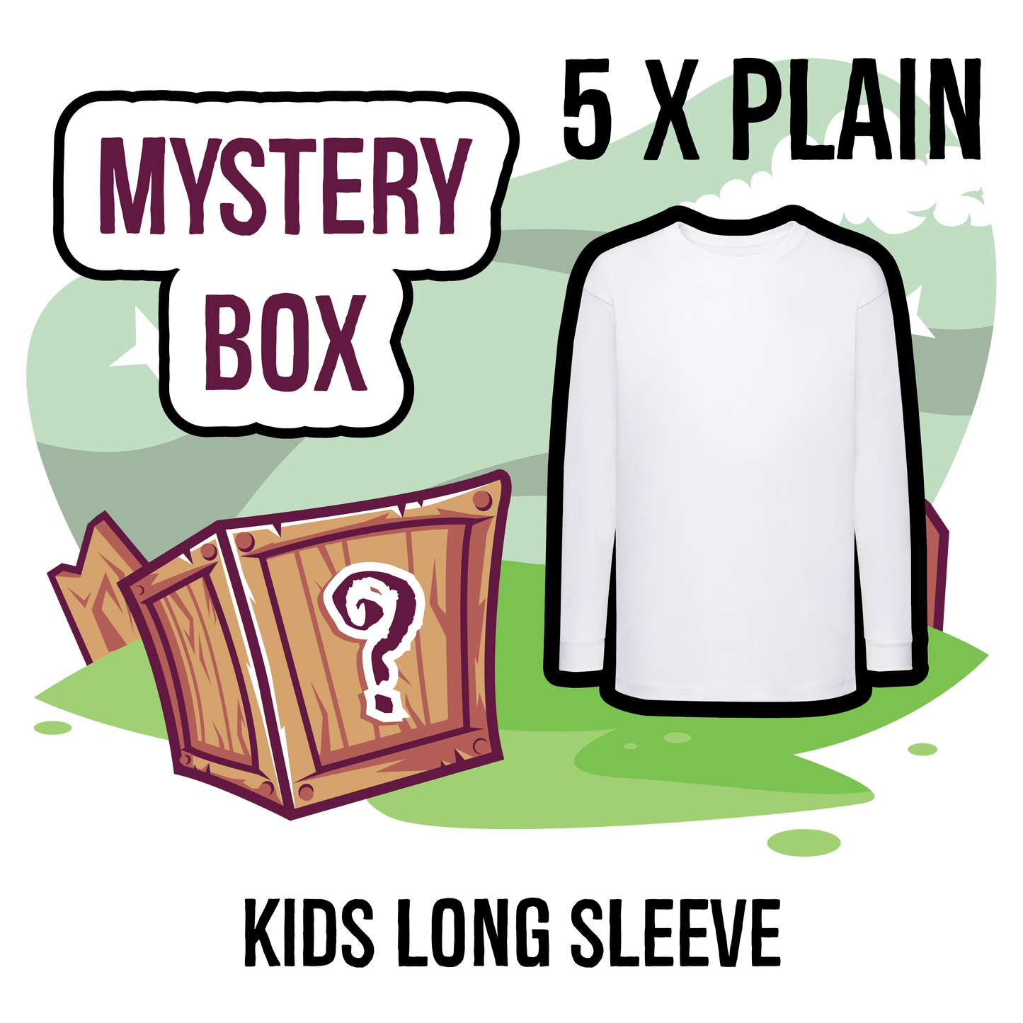 Mystery Box - Kids Long Sleeve T