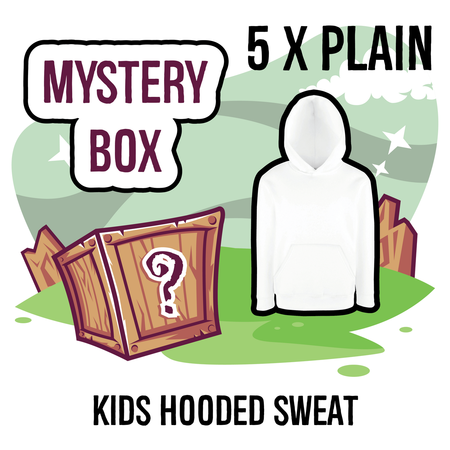 Mystery Box - Kids Pullover Hood