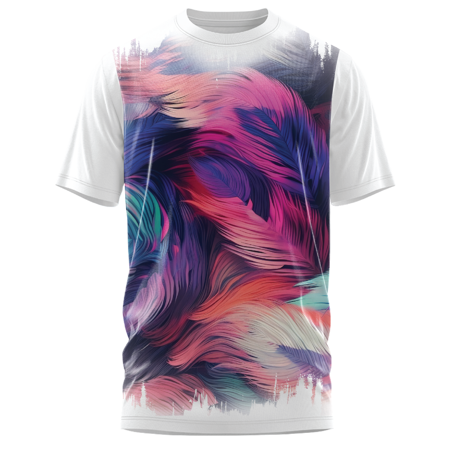Oversized Impact - Nebula Drift T-Shirt