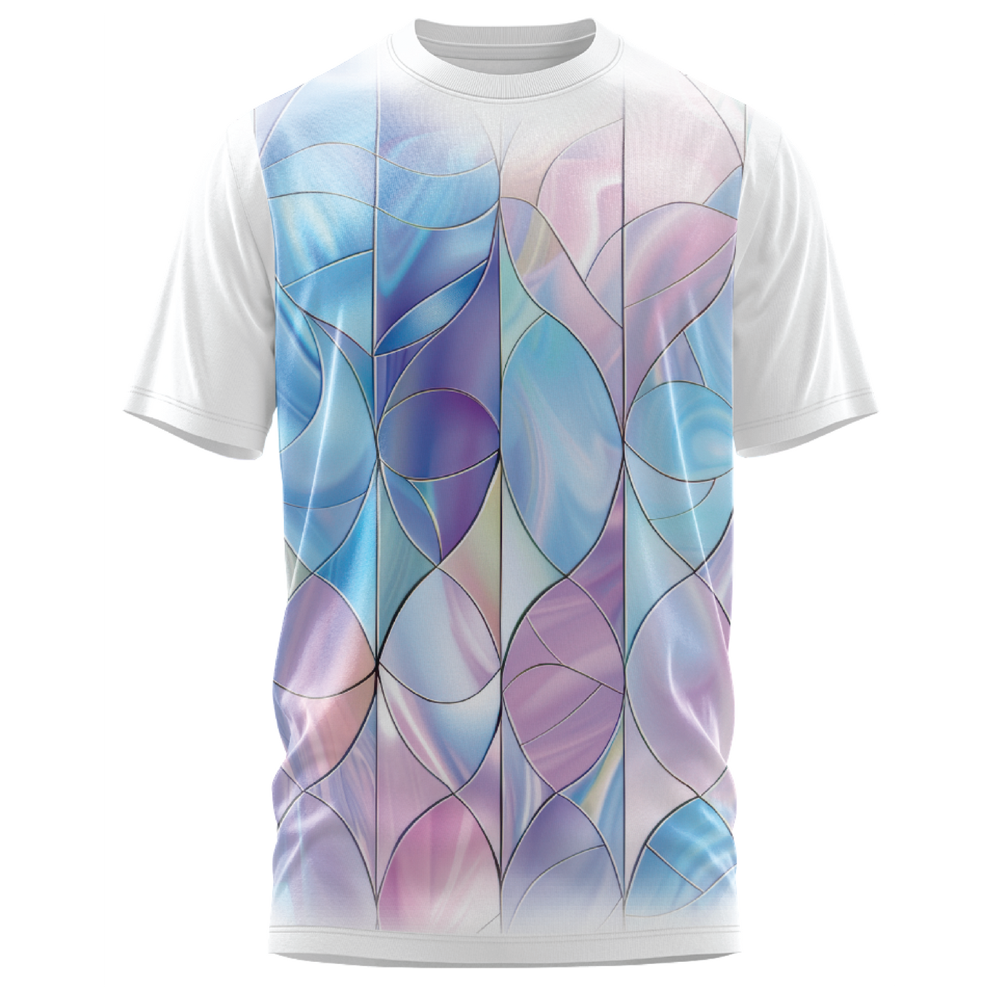 Oversized Impact - Cotton Candy Circuit T-Shirt