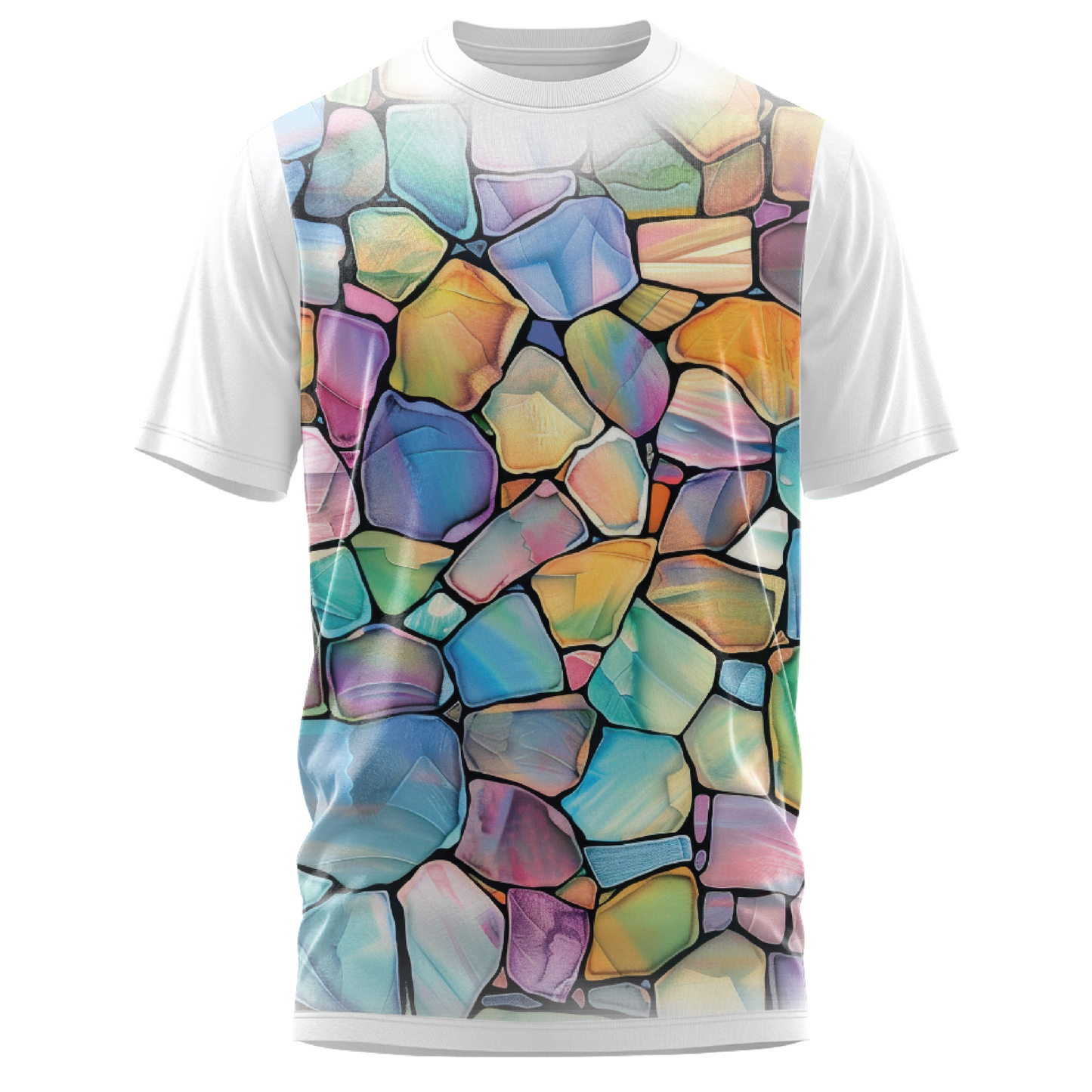 Oversized Impact - Shattered Prism T-Shirt