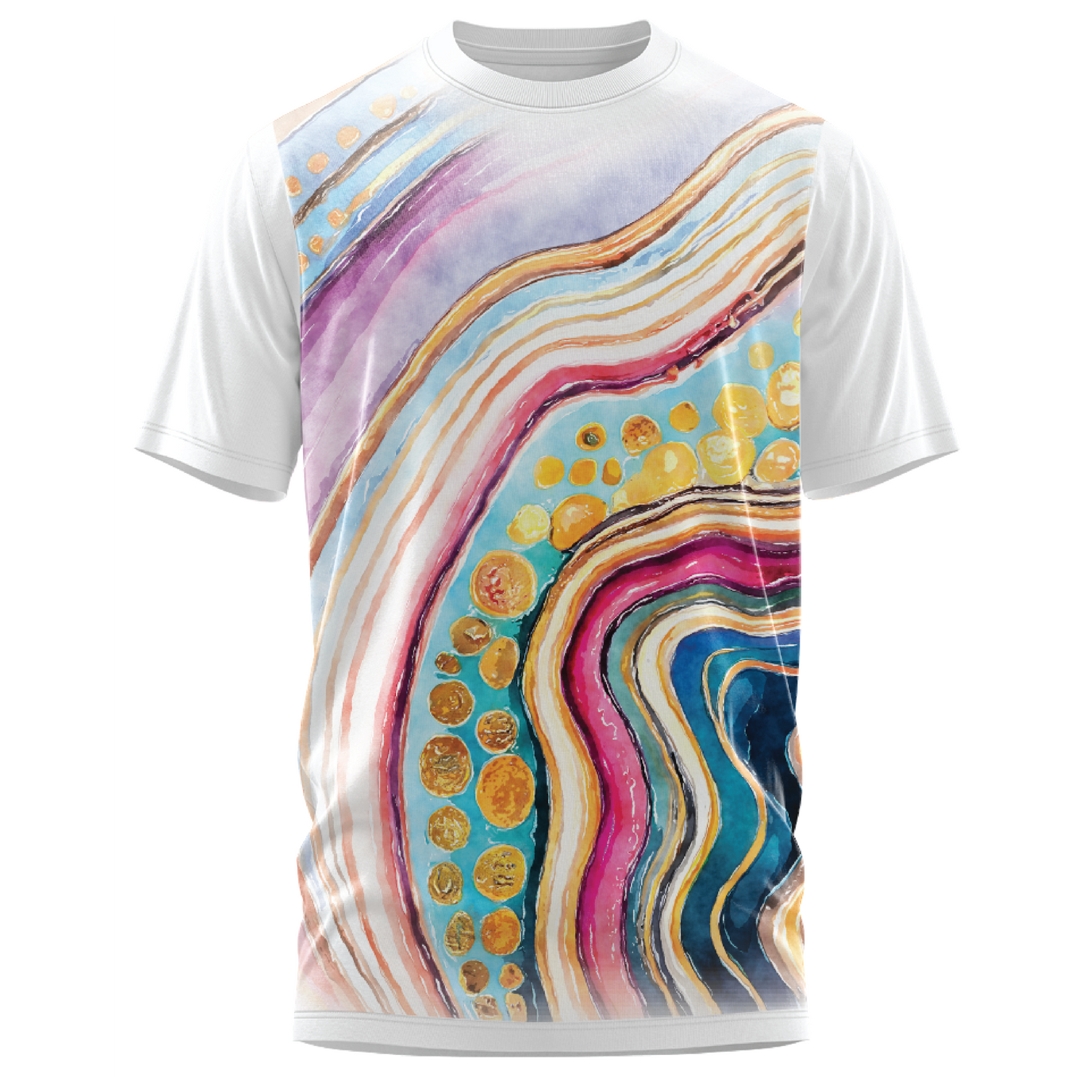 Oversized Impact - Gemstone Layers T-Shirt