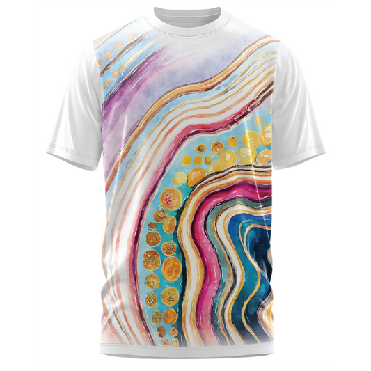 Oversized Impact - Gemstone Layers T-Shirt