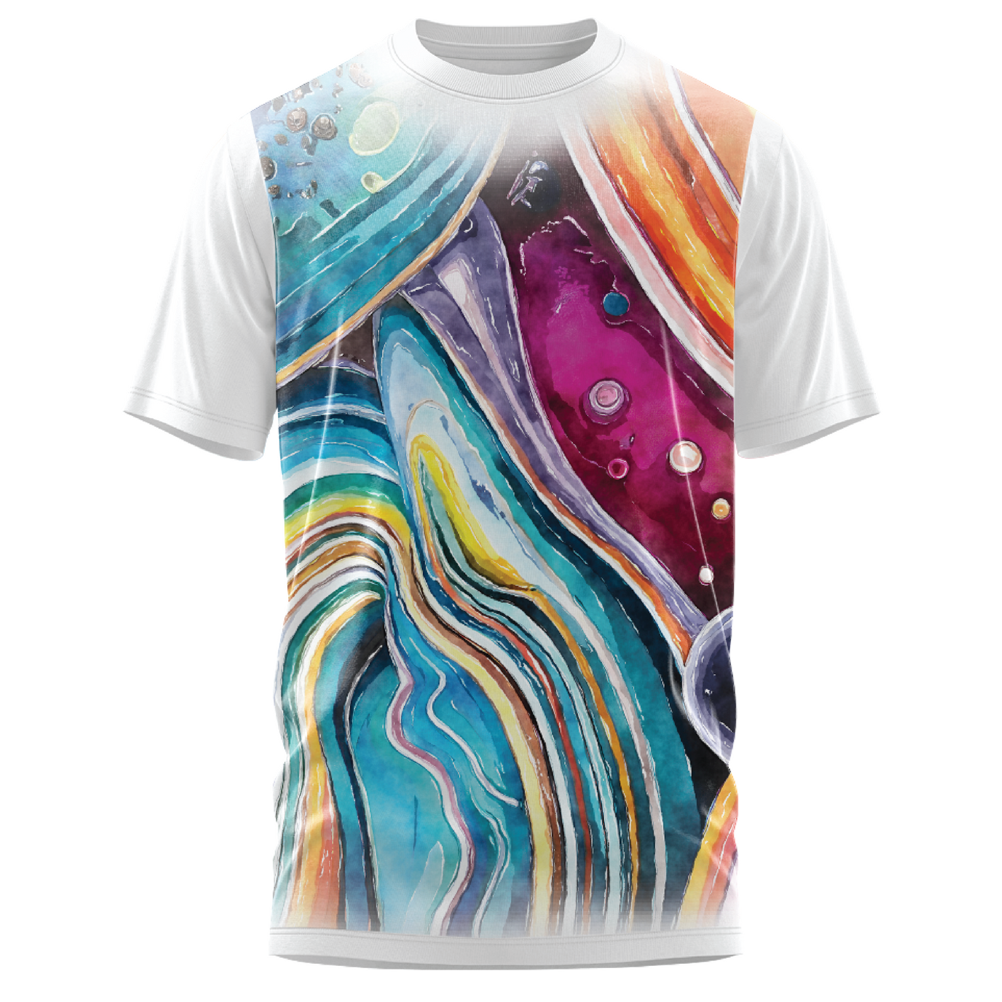 Oversized Impact - Ocean Drift T-Shirt T-Shirt