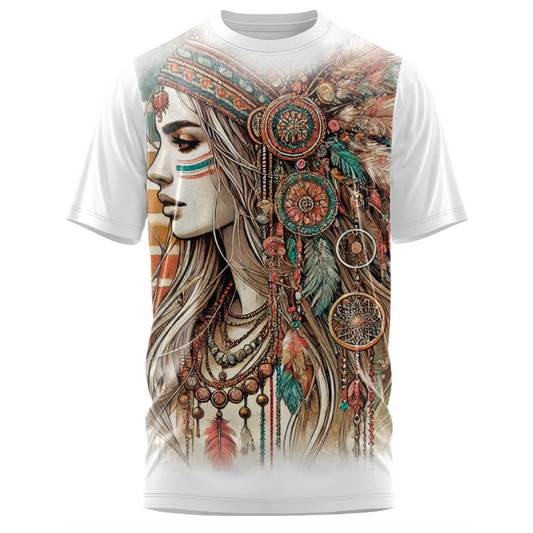 Oversized Impact - Bohemian Echo T-Shirt
