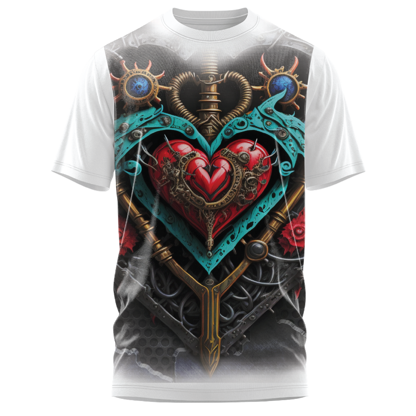 Oversized Impact - Sacred Heartsteel T-Shirt