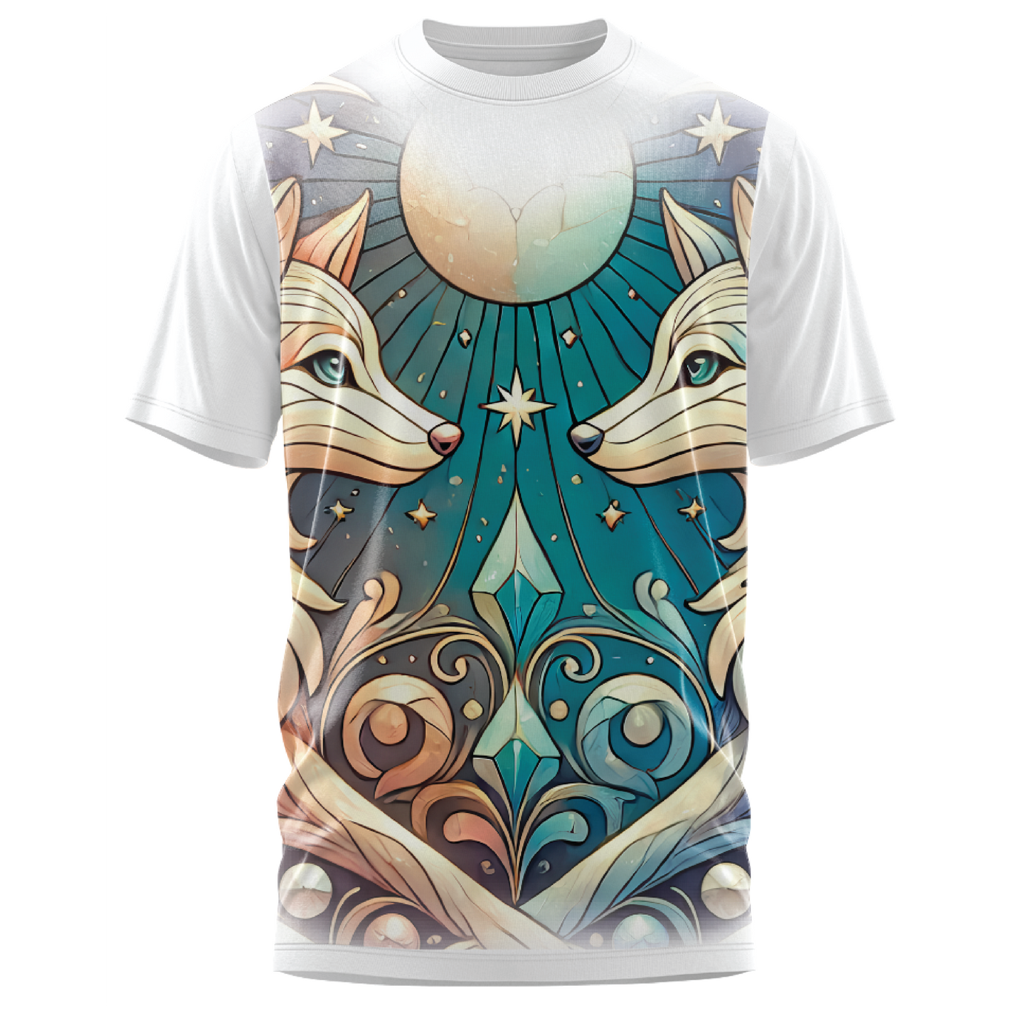 Oversized Impact - Spirit Wolf T-Shirt
