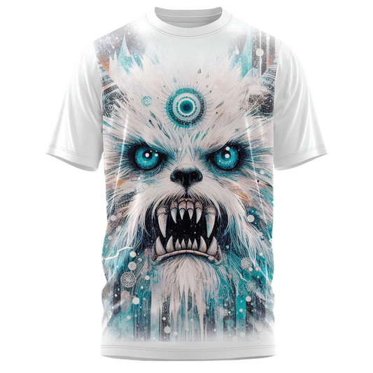 Oversized Impact - Frostbite Howl T-Shirt